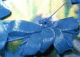 Вышивка лентами: "Васильки и ромашки" Вышивка лентами: "Васильки и ромашки"