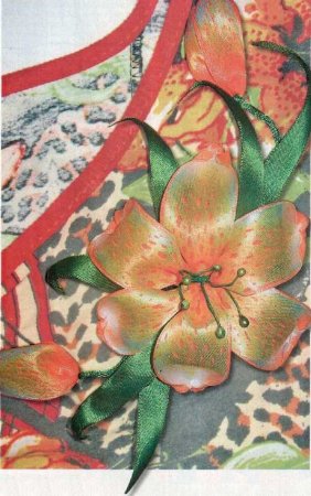 Лилии на сарафан