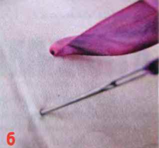 «Тюльпаны» вышитые лентами